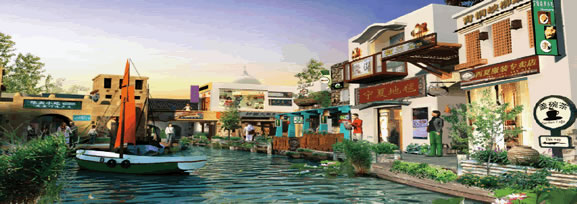 寧夏-沙湖風情小鎮節點概念性設計
