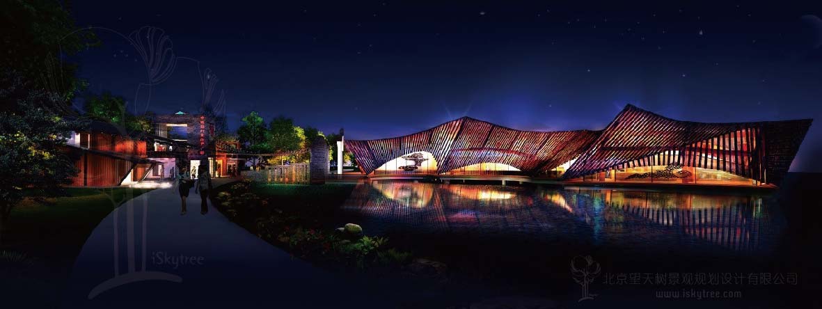 文化產業園游客中心建筑景觀設計