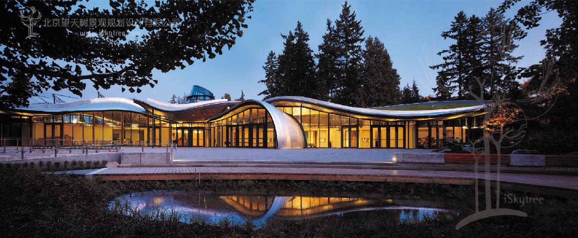 溫哥華植物園游客中心設計