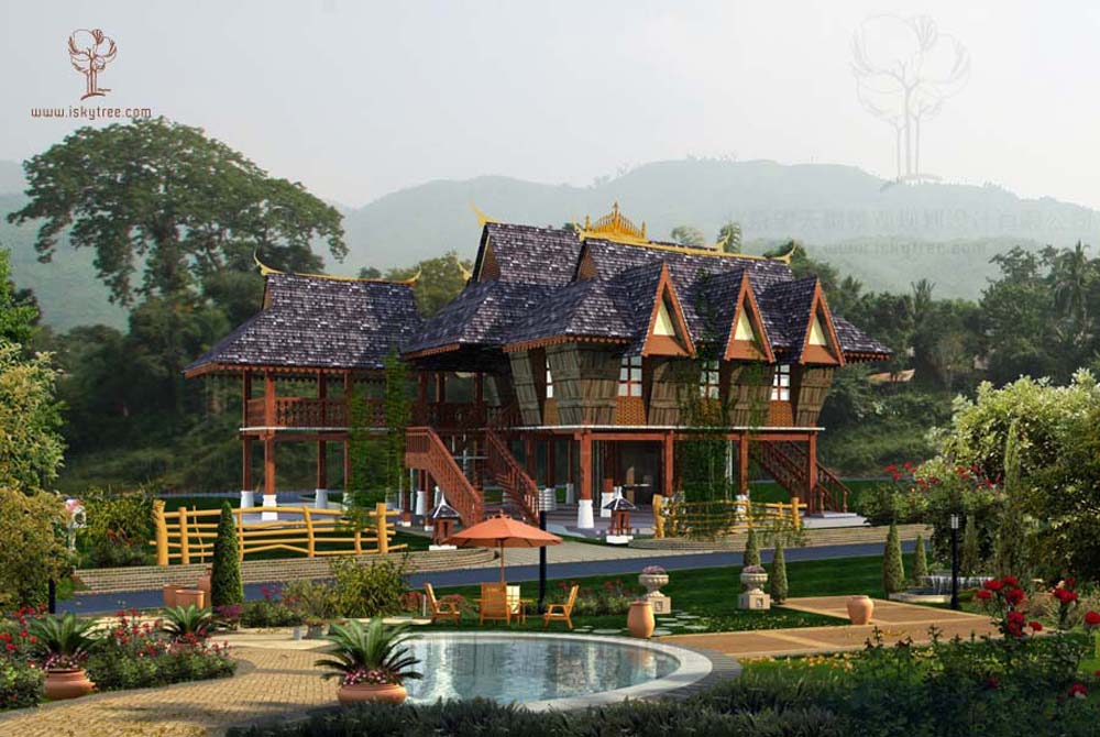 傣泰民居設計
